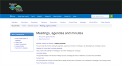 Desktop Screenshot of moderngov.malvernhills.gov.uk