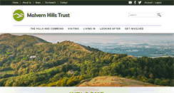 Desktop Screenshot of malvernhills.org.uk