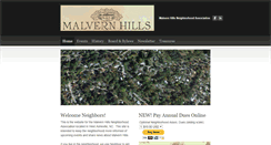 Desktop Screenshot of malvernhills.org